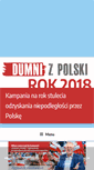 Mobile Screenshot of dumnizpolski.pl